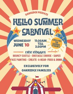 oakridge school carnival